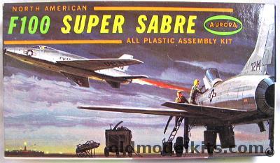 Aurora 1/103 F-100 Super Sabre, 289-39 plastic model kit